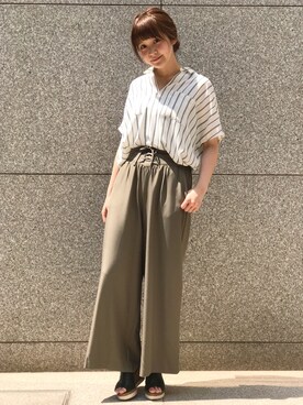 INGNI（イング）さん（レディース・159cm）の夏コーディネート