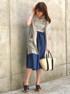 INGNI（イング）さん（レディース・159cm）の夏コーディネート