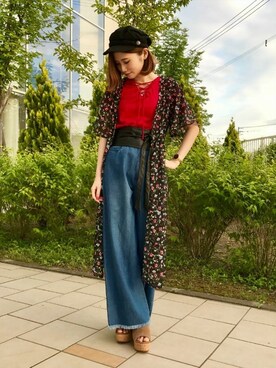 INGNI（イング）さん（レディース・157cm）の夏コーディネート