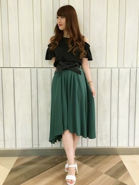 INGNI（イング）さん（レディース・163cm）の夏コーディネート