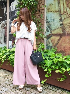 INGNI(イング)さん(レディース・151cm)の夏コーディネート