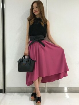 INGNI（イング）さん（レディース・153cm）の夏コーディネート