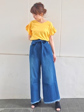 INGNI（イング）さん（レディース・159cm）の夏コーディネート