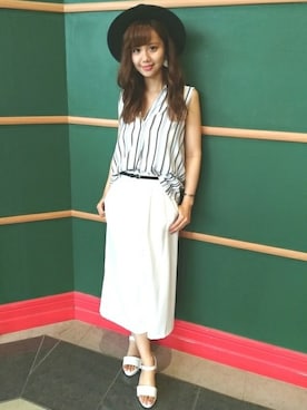 INGNI（イング）さん（レディース・161cm）の夏コーディネート