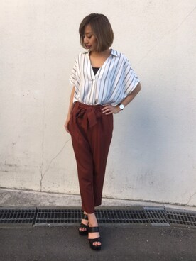 INGNI（イング）さん（レディース・164cm）の夏コーディネート