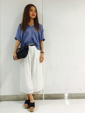 INGNI（イング）さん（レディース・153cm）の夏コーディネート