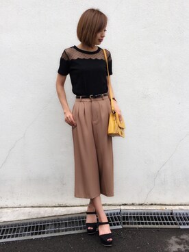 INGNI（イング）さん（レディース・164cm）の夏コーディネート