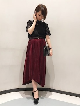 INGNI（イング）さん（レディース・151cm）の夏コーディネート