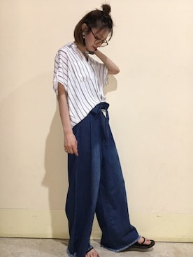 INGNI（イング）さん（レディース・158cm）の夏コーディネート