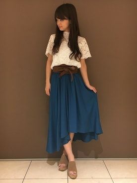 INGNI（イング）さん（レディース・158cm）の夏コーディネート