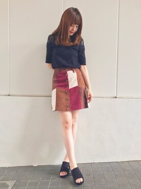 INGNI（イング）さん（レディース・159cm）の夏コーディネート