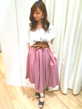 INGNI（イング）さん（レディース・161cm）の夏コーディネート