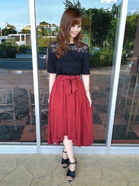 INGNI（イング）さん（レディース・161cm）の夏コーディネート