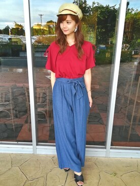 INGNI（イング）さん（レディース・159cm）の夏コーディネート