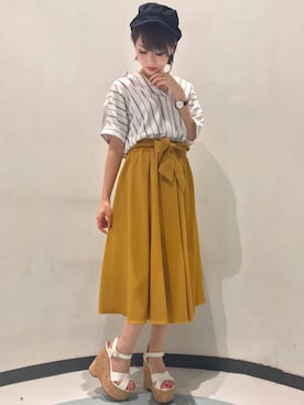 INGNI(イング)さん(レディース・151cm)の夏コーディネート