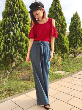 INGNI（イング）さん（レディース・157cm）の夏コーディネート