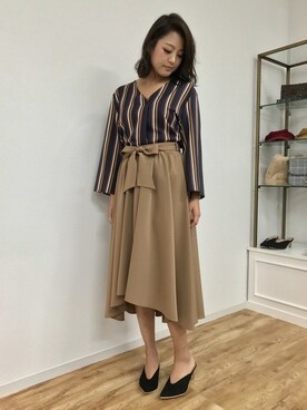 INGNI（イング）さん（レディース・160cm）の秋コーディネート