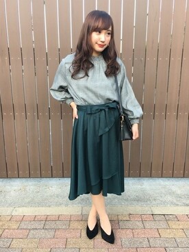 INGNI（イング）さん（レディース・154cm）の秋コーディネート