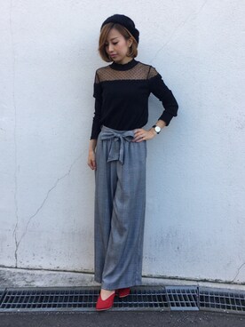 INGNI（イング）さん（レディース・164cm）の秋コーディネート