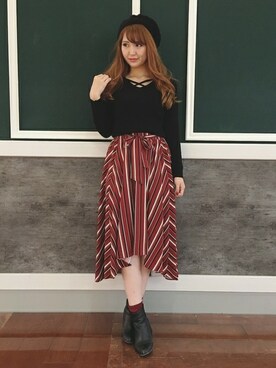 INGNI（イング）さん（レディース・163cm）の秋コーディネート