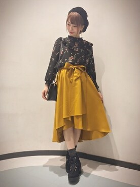 INGNI（イング）さん（レディース・151cm）の秋コーディネート