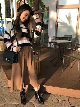 INGNI（イング）さん（レディース・155cm）の秋コーディネート