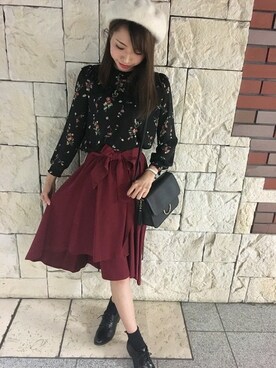 INGNI（イング）さん（レディース・164cm）の秋コーディネート