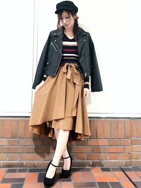 INGNI(イング)さん(レディース・159cm)の秋コーディネート