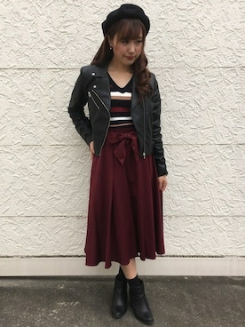 INGNI(イング)さん(レディース・155cm)の秋コーディネート