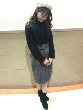 「INGIN」｜INGNI（イング）さん（レディース・157cm）の秋コーディネート