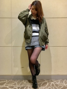 INGNI（イング）さん（レディース・153cm）の秋コーディネート