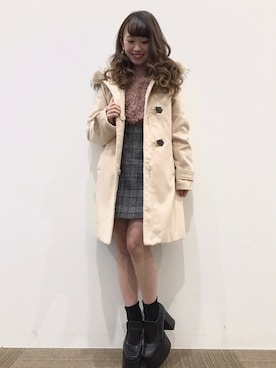 「INGNI（イング）のアイテム（ジャケット/アウター）」を使った、INGNI（イング）さん（キッズ・145cm）の秋コーディネート
