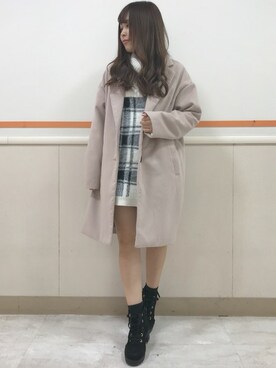 INGNI（イング）さん（レディース・150cm）の冬コーディネート