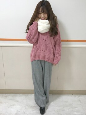 INGNI（イング）さん（レディース・150cm）の冬コーディネート