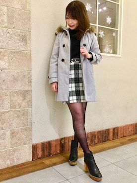 INGNI（イング）さん（レディース・170cm）の冬コーディネート
