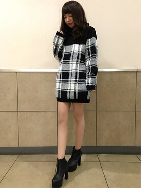 INGNI（イング）さん（レディース・150cm）の冬コーディネート