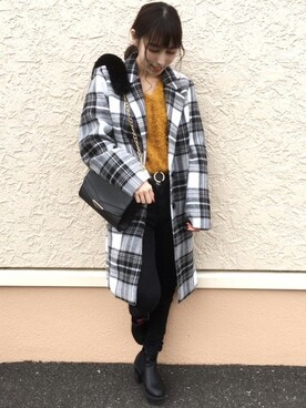 INGNI（イング）さん（レディース・156cm）の冬コーディネート