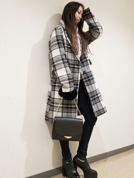INGNI（イング）さん（レディース・155cm）の冬コーディネート