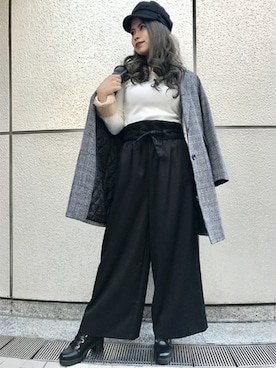 INGNI（イング）さん（レディース・165cm）の冬コーディネート