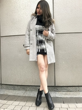 INGNI（イング）さん（レディース・165cm）の冬コーディネート