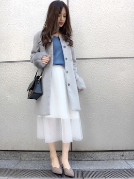 INGNI（イング）さん（レディース・158cm）の冬コーディネート