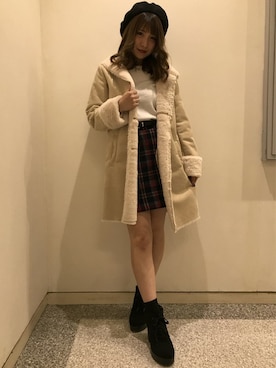 INGNI(イング)さん(レディース・160cm)の冬コーディネート