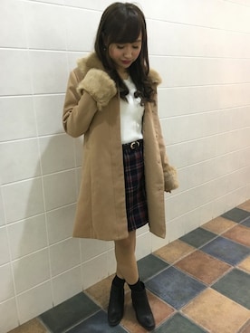 INGNI（イング）さん（レディース・155cm）の冬コーディネート