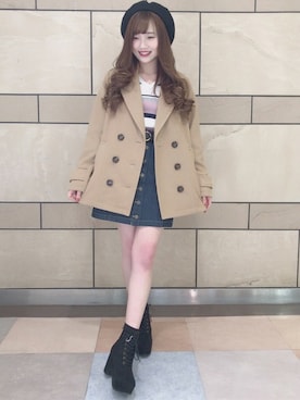 INGNI(イング)さん(レディース・154cm)の冬コーディネート