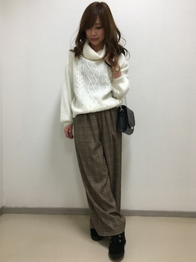 INGNI(イング)さん(レディース・155cm)の冬コーディネート