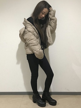INGNI（イング）さん（レディース・155cm）の冬コーディネート