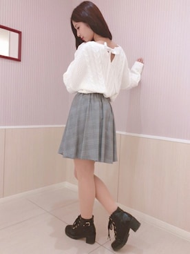 INGNI（イング）さん（レディース・155cm）の冬コーディネート