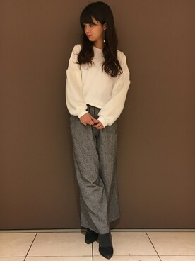 INGNI（イング）さん（レディース・158cm）の冬コーディネート