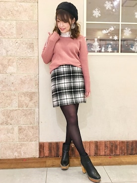 INGNI(イング)さん(レディース・170cm)の冬コーディネート