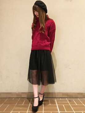 INGNI(イング)さん(レディース・160cm)の冬コーディネート